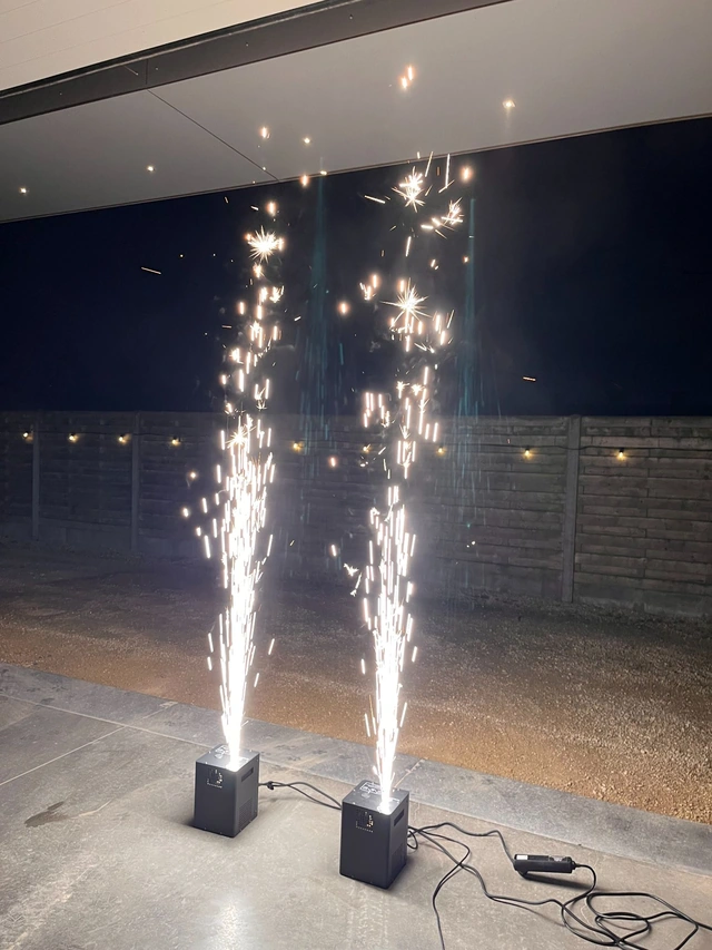 Twee sparkulars in actie